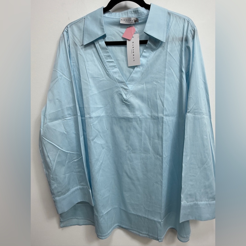 Holly Harshman Lilou blouse, size 1X, NWT